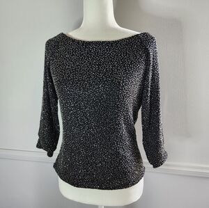 Vintage Lined Beaded